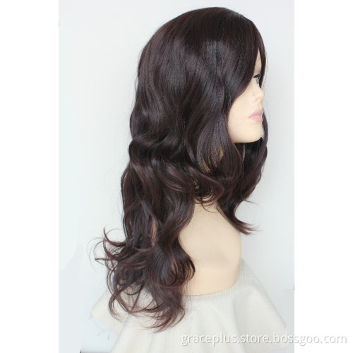 China wholesale synthetic braided natural hair wigs for black women